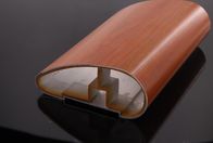 La balustrade en aluminium extérieure profile la HT en bois de la certification 58 du grain ISO9000