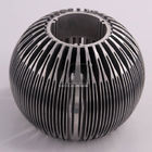 6063 séries d'aluminium de radiateur profilent la commande numérique par ordinateur profonde de style ovale avec le service d'OEM