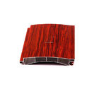 Fait dans le profil en aluminium de lamelle de volet de rouleau de grain en bois chaud de la vente 6063-T5 de la Chine