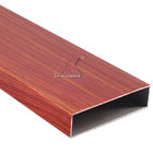 profil en bois de grain de poutre de tube de l'aluminium 6063