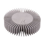 le profil en aluminium de forme de tournesol a anodisé le radiateur en aluminium de finition clair du radiateur 6063-T5 pour la LED