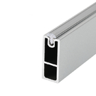 Épaisseur en aluminium anodisée de Rods 2.5mm de cabinet de tube rectangulaire