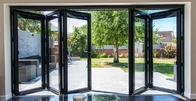 Profil en aluminium coulissant 2.5mm de porte de cadre d'isolation thermique pour des portes de pliage de Bi en verre de patio