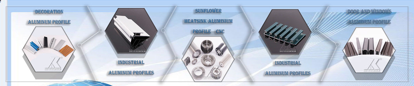qualité Profil en aluminium de porte usine