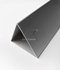 Le tube en aluminium expulsé par cavité de 6000 séries profile l'extrusion de tube de triangle