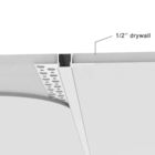 La lumière linéaire de plafond a mené l'extrusion en aluminium de commande numérique par ordinateur de profil pour des meubles