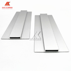 Profil plat fait sur commande d'alliage d'aluminium d'extrusion anodisant pour des canaux 2mm
