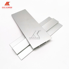 Profil plat fait sur commande d'alliage d'aluminium d'extrusion anodisant pour des canaux 2mm