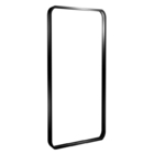 Profil en aluminium balayé de cadre de miroir de forme rectangulaire de grande taille pour le raseur-coiffeur