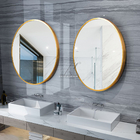 Cadre en aluminium de miroir de rond moderne en métal 6063 T5 pour des images de mur