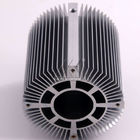 L'aluminium de radiateur de gris en acier profile le style rond profond de commande numérique par ordinateur 6063 séries