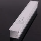 Poudre blanche de profil en aluminium de 16*19 LED enduisant la taille 6063 précise matérielle