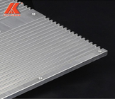 Traitement de bureau anodisé de radiateur de dissipation thermique de profil argenté d'aluminium