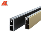 Épaisseur en aluminium anodisée de Rods 2.5mm de cabinet de tube rectangulaire