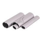 Tubes télescopants en aluminium réglables ovales de Matt Silver Polished Aluminium Tube