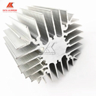 L'aluminium anodisé rond de radiateur profile 6063 T5 AL Grade