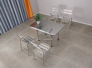 Chaises en aluminium se pliantes rectangulaires polies de Tableau de profils en aluminium de meubles