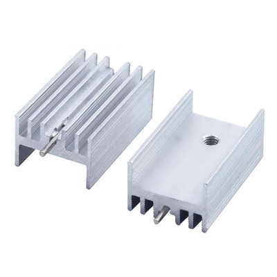 Profils en aluminium de carte PCB Chip Board Electronic Heat Sink de triode pour Mos Tubes